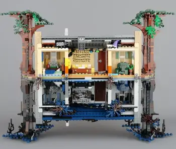 

New 25010 The Upside Down Building Blocks Bricks Model Kit For Kids Toys Christmas Gift Compatible With Toys Movie 75810