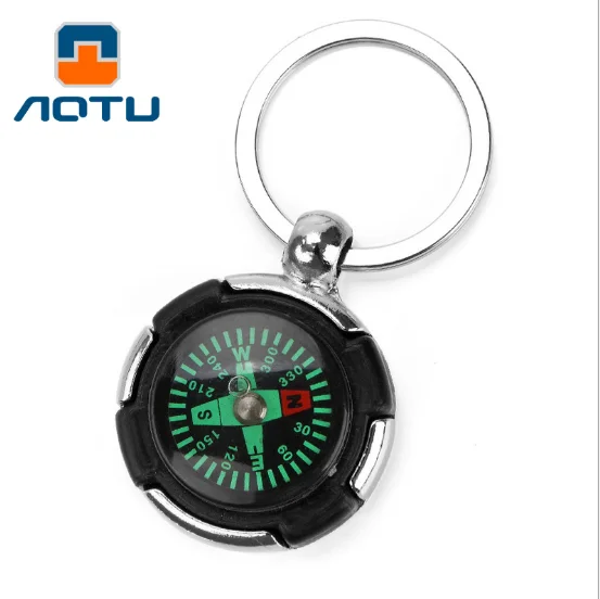AOTU новая личность шин компас брелок может быть использован в качестве подарка украшение AT7624