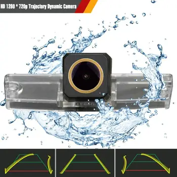 

HD 1280x720p Golden Camera Rear View Backup Camera Trajectory Dynamic Parking Line for Morris Garages MG 3/ MG5 /MG7 2010-2015