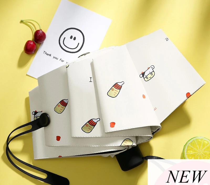 

Mini Wind ultraviolet-proof Resistant Automatic Umbrella Windproof Umbrellas Rain for women