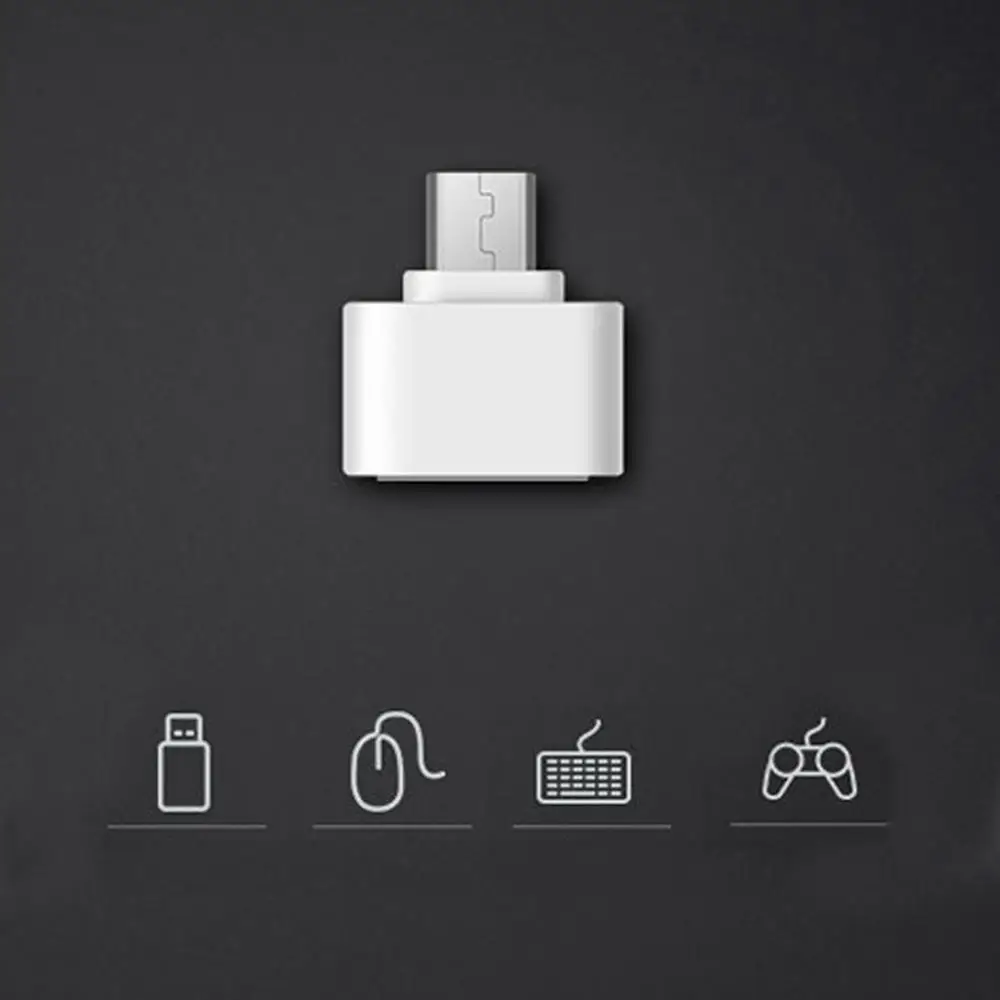 2 шт. микро USB папа к 0 адаптер OTG конвертер камеры GPS Планшеты Android телефон КПК для
