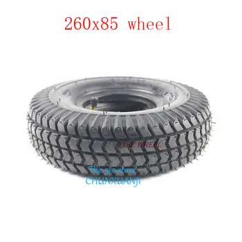 

High Performance 260x85 Tire and Inner Tube 3.00-4(10"x3", 260*85) Knobby Scooter, ATV and Go Kart Tire and Tube Motor Tire