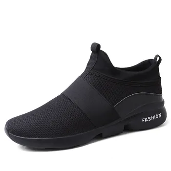 

Hot Sale Mesh Men Casual Shoes Mesh Breathable Slip-on Sneakers Male Lightweight Comfortable Footwear Size 46 Zapatillas Hombre