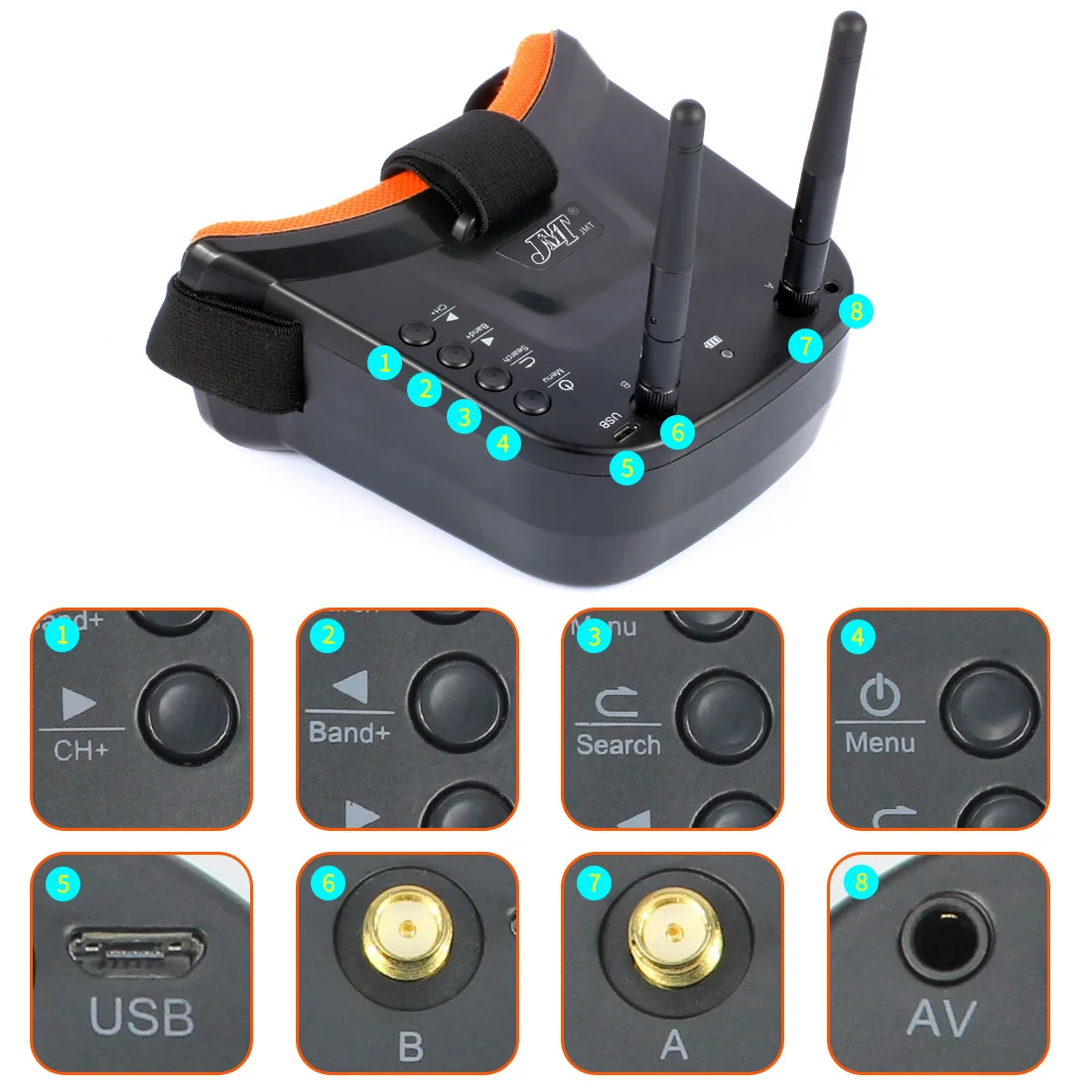 US $172.82 Jmt F4 X1 175mm Fpv Race Drone Quadcopter Rtf With Fpv Goggles Ghf411aio F4 26s Aio Flight Controller Flysky Remote Controller