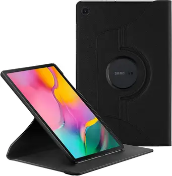 

EasyAcc Case For Samsung Galaxy Tab A 10.1 2019 360 Degree Rotating Stand Function Flip Case PU Leather Cover For T510/ T515