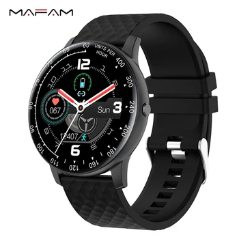 

MAFAM H30 Smart Watch Men Women DIY Watchfaces Full Touch Fitness Tracker Sports Smartwatch For Android iOS Phone