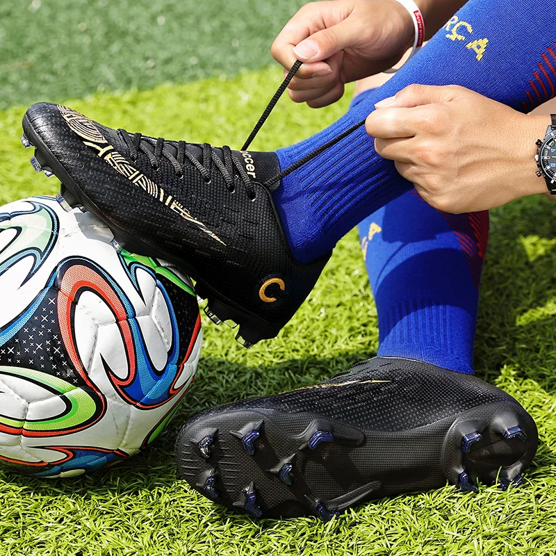 Футбольные бутсы для мужчин, школьников, студентов, тренировочные спортивные кроссовки, оригинальные удобные футбольные бутсы, обувь для футбола