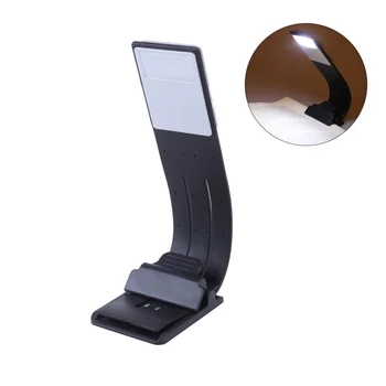 

Book Light LED Clip Reading Lamp USB Rechargeable Flexible Light Multifunctional Bookmark Desk Bed Lamp for Reading with Book Ki