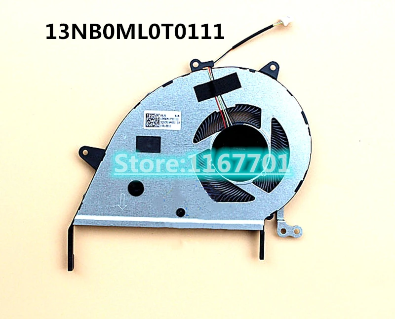 New original Laptop CPU Cooling Fan For ASUS TUF GAMING X432 X432F X432FL X432FLC 13NB0ML0T0111 EG50050S1-CF31-S9A