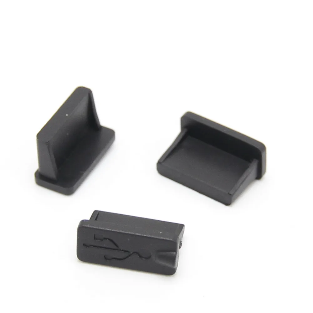 USB-Schutzhülle Gummiabdeckungen Staubkappe für USB-Anschluss Staub- und Feuchtigkeitsschutz 10 teile/los – Detail 14