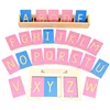 Montessori Writing Board with Pen Toys English Lowercase Letters Digitals 0-10 Numerical Computation Pen Training for Children 1