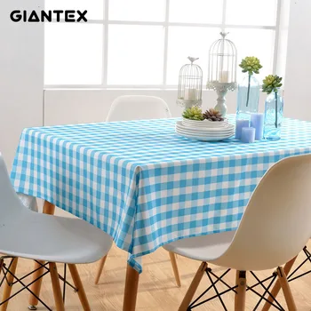 

GIANTEX Home Decoration Rectangular Table Cloth Multicolor Square Polyester Table Cover Waterproof, Oilproof And Antifouling