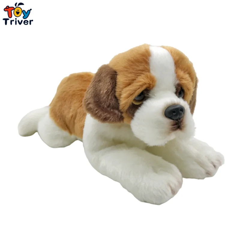 

Kawaii Saint Bernard Dog Plush Toys Stuffed Animals Doll Puppy Pet Baby Kids Children Birthday Gifts Cute Room Home Decor Crafts
