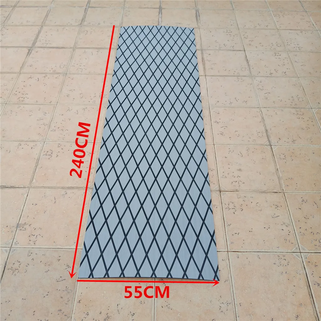 Non-Slip EVA Foam Sheet Yacht Surfboard Decking Adhesive Pad Grip Teak Decking Sheet Boat Teak Decking Pad