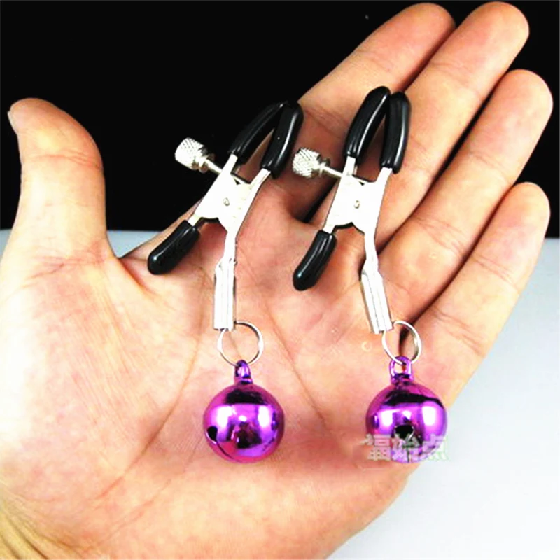 

Nipple Clamps Adult Novelty Sex Product Metal milk Clip Female Breast clitoris Clip Massage Sex Toys For Couples lover game