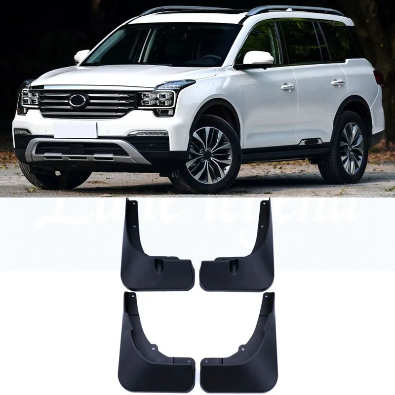 

Molded Mud Flaps For Trumpchi GS8 2017 2018 Mudflaps Splash Guards Mud Flap Front Rear Mudguards Fender