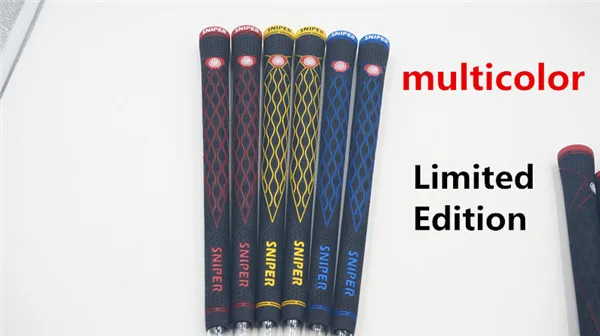 multicolor LE Sniper Golf grip Ограниченная серия/стандартная железная древесина три цвета на выбор 10 шт./лот большое количество скидка - Цвет: multicolor LE