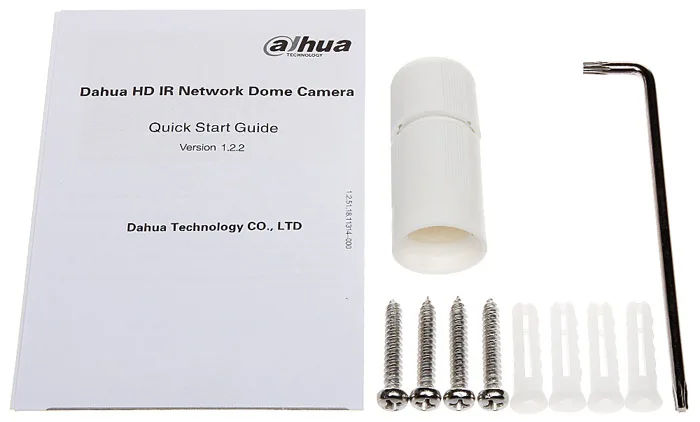 Оригинальная английская DH IPC HDW4431EM ASE dahua металлический корпус H.265 Встроенный