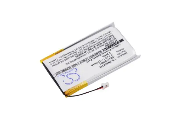 Cameron sino 270 мА/ч, Батарея для SONY NW-S603F NW-S703F NW-S705F SK402035PL MP3, MP4, аккумулятор pmp