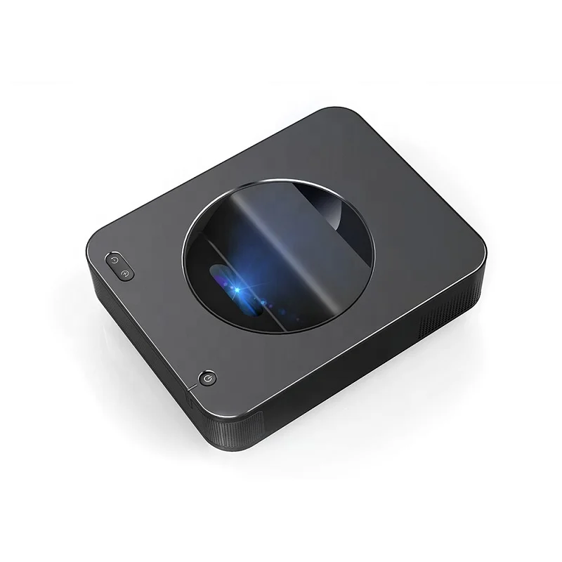 글로벌 버전 3D 와이파이 안드로이드 풀 HD 프로젝터, 0.39:1 단초점 무선 휴대용 미니 스마트 DLP