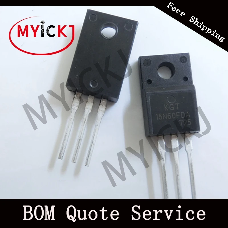 

10PCS KGT15N60FDA TO-220 SEMICONDUCTOR IC Chip