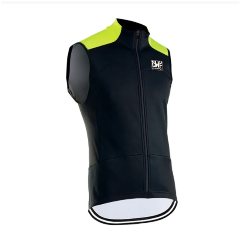 Men Cycling Windbreaker Vest With Back Pocket 2021 New High Visibility Reflective Windproof Cycling Men 5