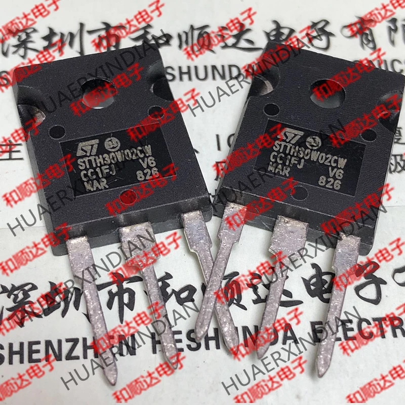 10 шт./лот и STTH30W02CW-247 200V 15A