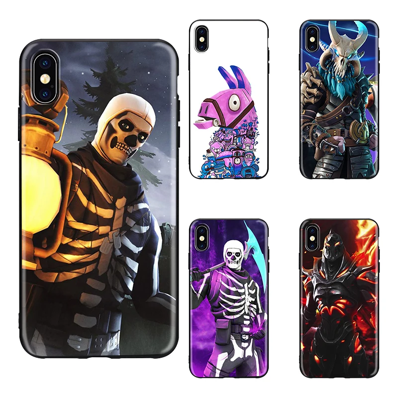 Battle Royale мягкий силиконовый черный чехол для телефона для iPhone11 pro max 5 5S se 6 6s 7 8 plus X Xs XR max для Apple X 10