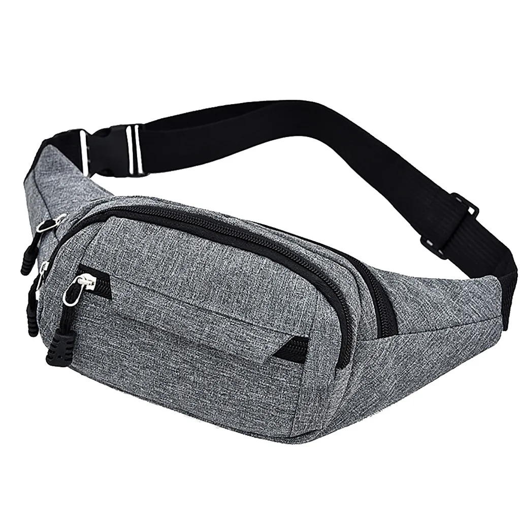Многофункциональная сумка с карманами, стильная, много цветов, мужская и женская, простая, Оксфорд, Спортивная, для фитнеса, поясная сумка# xm3