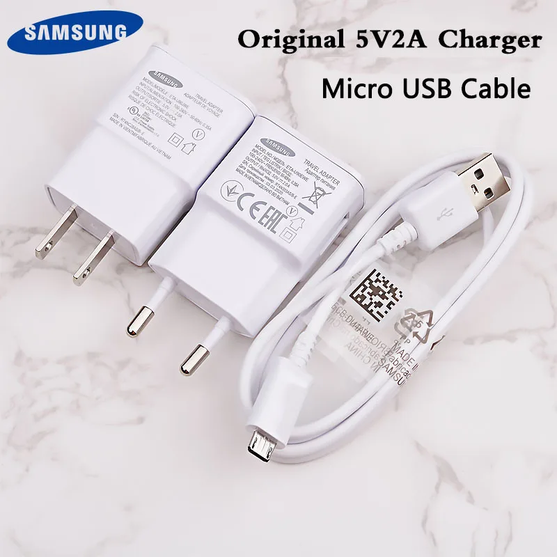 usb charger For Samsung Charger Travel Wall Adapter 5V2A Charge Micro USB Cable For Galaxy S6 S7 Edge J3 J5 J7 Note 4 5 A3 A5 A7 2016 65 watt charger mobile