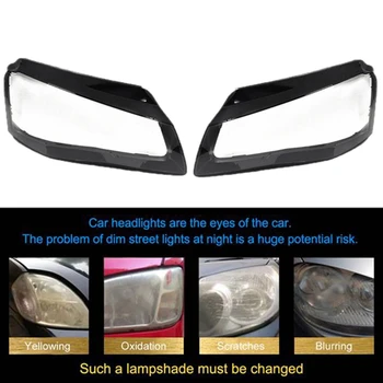 

Car Clear Headlight Lens Cover Replacement Headlight Headlamp Shell Cover For- A8 2011 2012 2013