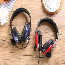 Проводные наушники, игровая гарнитура, наушники с микрофоном, микрофон, 3,5 мм, для ПК, ноутбука, компьютера, черный