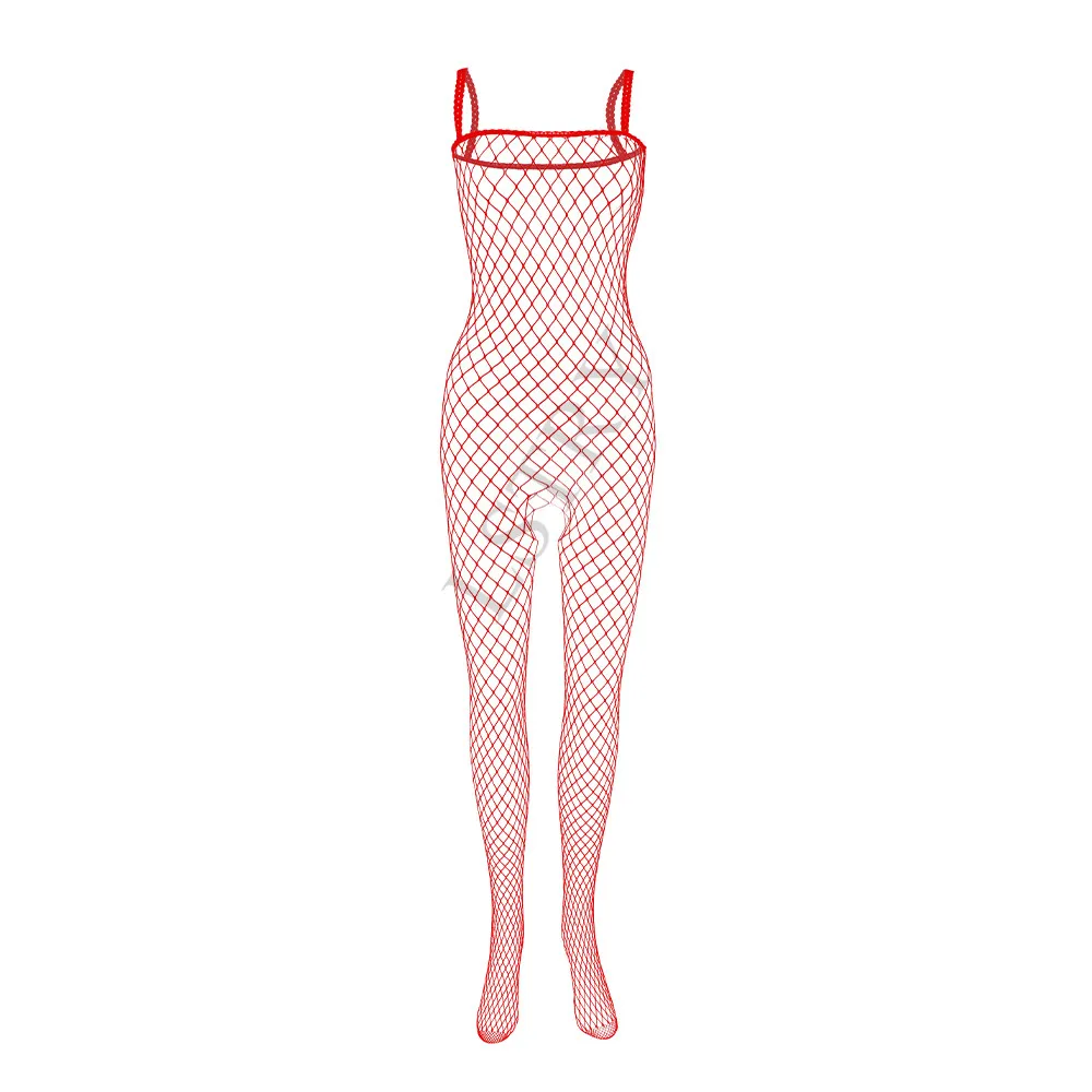 Women Plus Size Lingerie Sexy Hot Erotic Fishnet Tights Open Crotch Body Stockings Sexy Teddy Dress Erotic Underwear 8 Colors