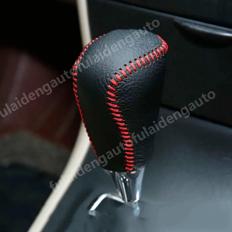 1 шт. для Lexus RX350 RX450H- DIY Красная Нить автоматический кожаный чехол для рычага переключения передач отделка автомобильные аксессуары