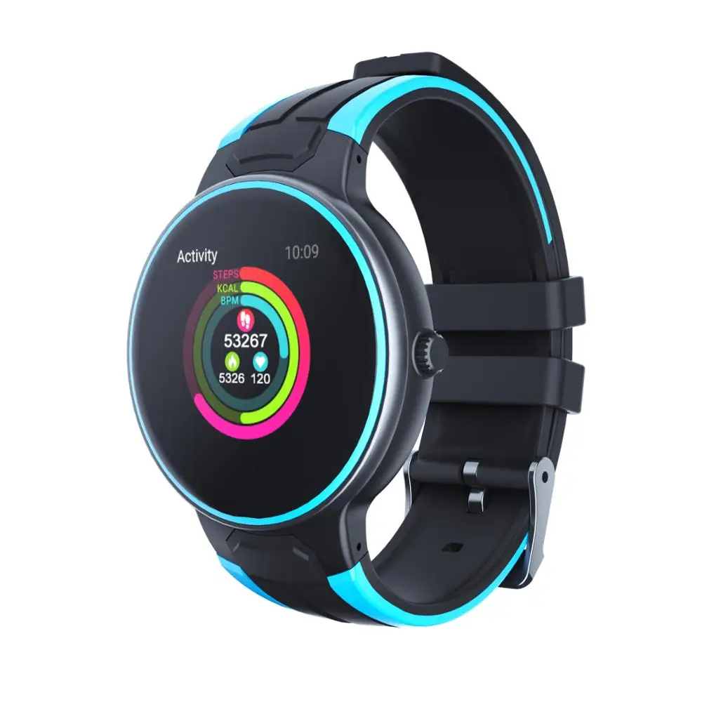 black blue Longet Z8 Смарт-часы 24 сердечного ритма крови оксиен оповещения наручные часы ip67 Bluetooth будильник Смарт-часы мониторинг сна Спорт - Цвет: black blue