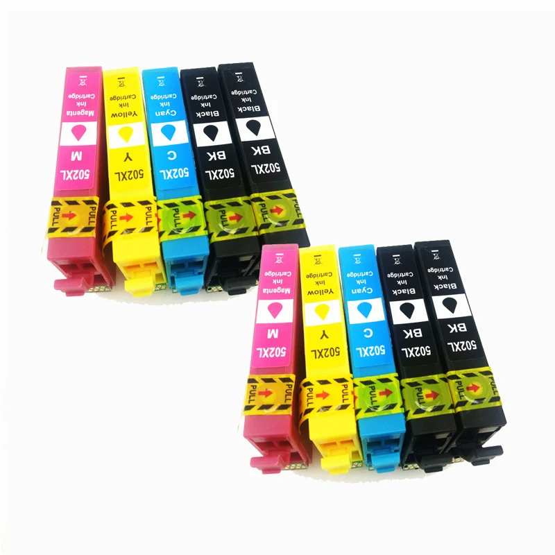 502xl 502 чернильный картридж для Epson xp5100 XP-5100 XP-5105 WF-2860 WF-2865 принтер T502XL T502 | Компьютеры
