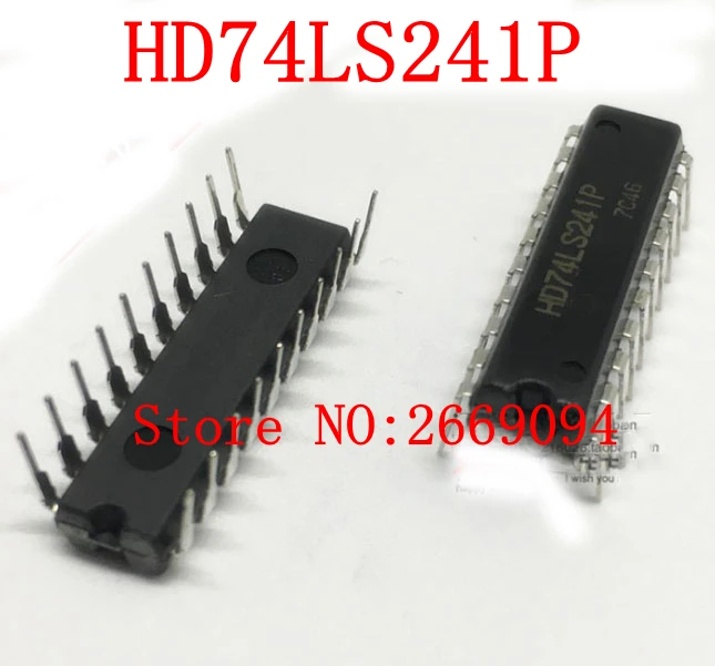 5 шт. бесплатная доставка SN74LS241N 74LS241N HD74LS241P 74LS241P 74LS241 DIP-20 новинка | Электроника