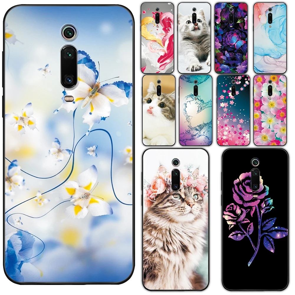 Custodia Per Xiaomi Mi 9 Lite Custodia Xiaomi Mi 9 9T Cover Posteriore Su Xiaomi Mi 9 Pro Custodia Morbida In Silicone Per Xiaomi Mi 9 Se Fundas