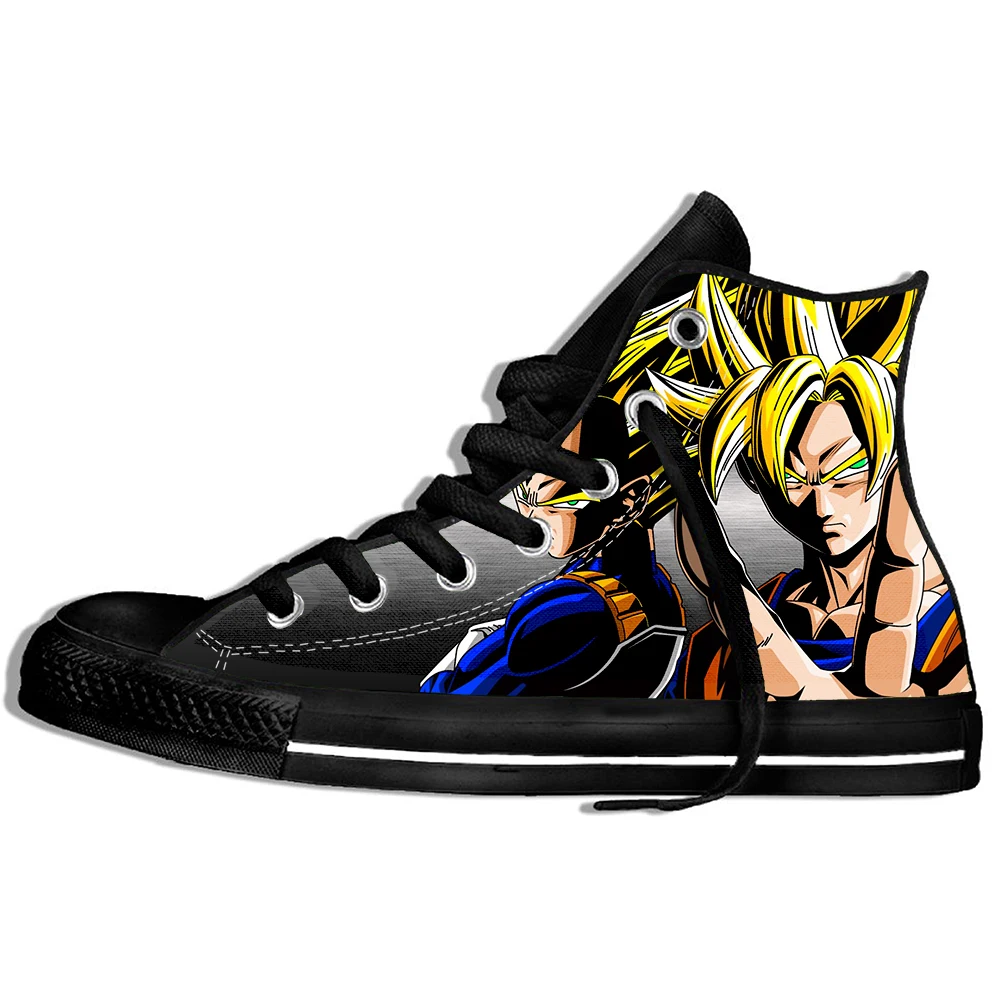 Обувь Dragon Ball Z; мужская обувь с 3D принтом; Супер Saiya Son Goku Brolly; кроссовки с принтом; Hombre; повседневная обувь - Цвет: Dragon Ball Z 3