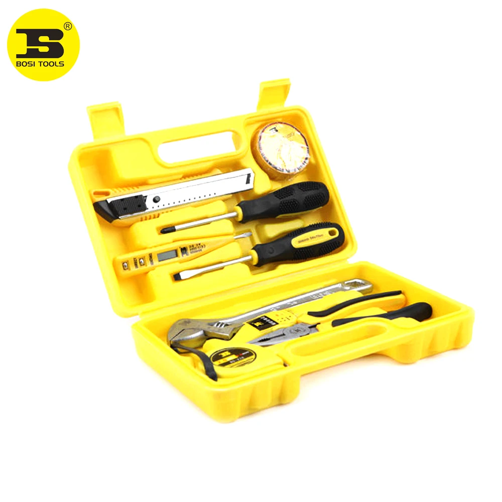 Набор домашних инструментов BOSI 8PC Case|set teacher|tool set pricetool sets kids |