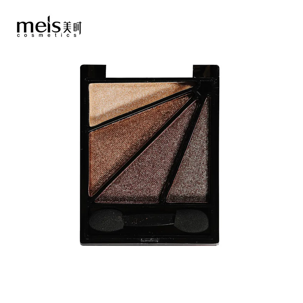 MEIS Новое поступление очаровательные тени для век 4 цвета матовые тени для век макияж Палитра мерцающие тени для век Пудра модный цвет 459