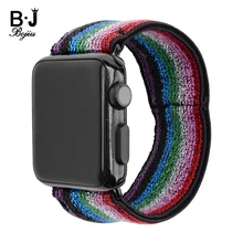 Эластичная петля Ремешки для наручных часов для Apple Watch 32 мм Магнитная Пряжка из нержавеющей стали сменные аксессуары для ремешка BC371