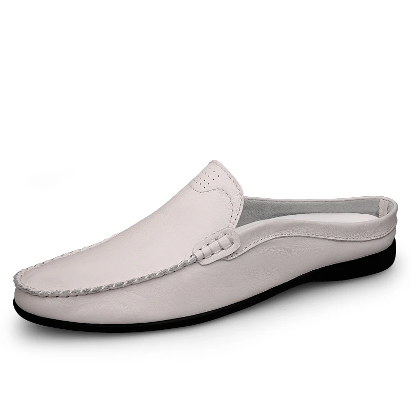 

Men's Casual Shoes Fashion Loafers Moccasins Slip On Man Flats Comfortable Male Slipper Leather Shoes Chaussure Homme Cuir