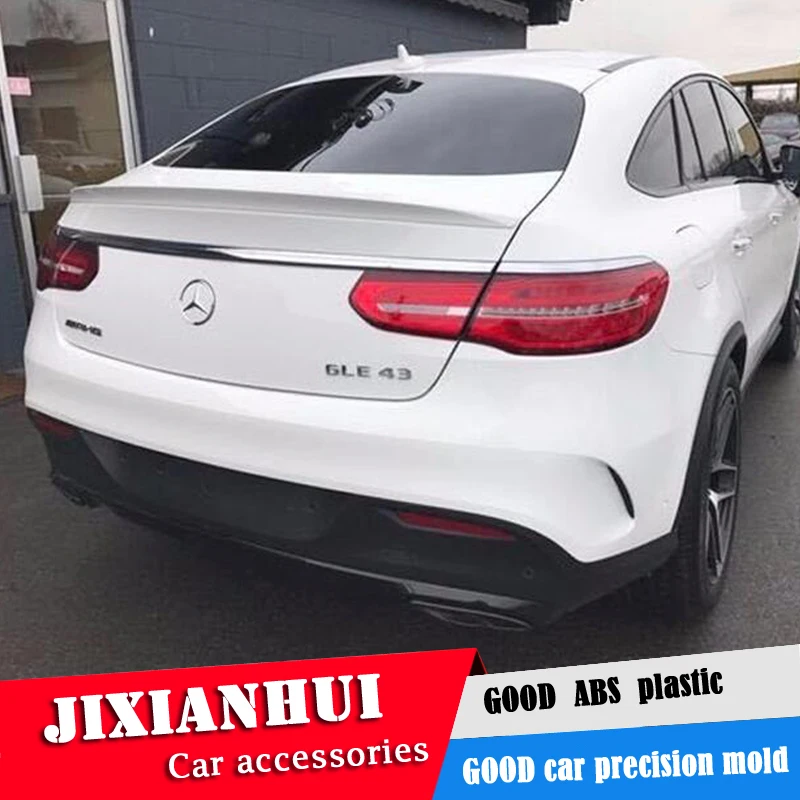 Спойлер для GLE200 Coupe 2016 2018 Mercedes Benz GLE300 260 GLE43 спойлер из АБС пластика цвет заднего
