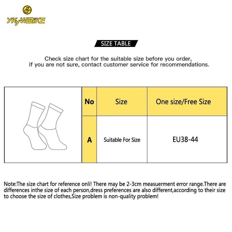 YKYWBIKE Anti Slip Silicone Aero Socks  Cycling Socks Men Bicycle Sport Running Bike Socks