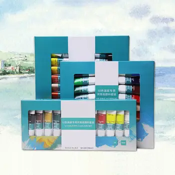 

12/18/24 Colors 10ML Tube Acrylic Paint set Art Painting Drawing Tools For Kids M17F