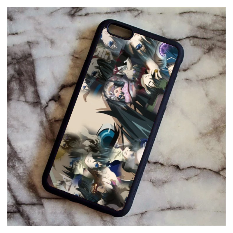 Хаки KETAOTAO Аниме Черный Дворецкий Kuroshitsuji чехол для телефона s для iPhone 4S 5C SE 5 5S 6S 7 8 Plus X Чехол Мягкий ТПУ резиновый силиконовый - Цвет: Хаки