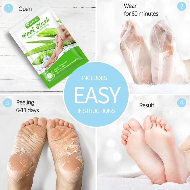 Exfoliating Pedi Foot Mask Bath Bomb Or Bust