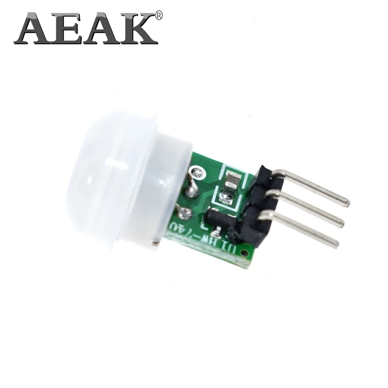 AEAK миниатюрный пироэлектрический инфракрасный PIR датчик движения человека