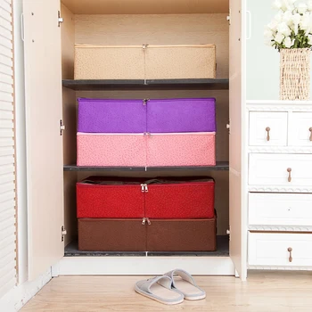 

Transparent Shoe Box Non-Woven Stackable Foldable Shoe Organizer Home Storage Organization for Shoes Dust Box